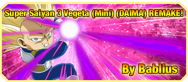 TUR SSJ3 Daima Vegeta Mini Remake