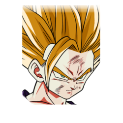 SSJ2 Gohan (Youth) + SSJ Goku