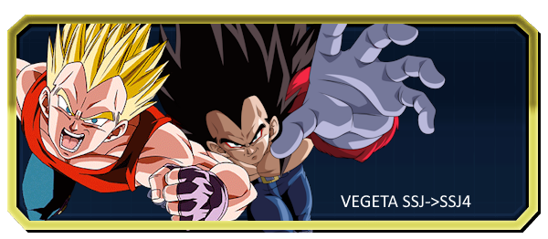 Vegeta SSJ->SSJ4