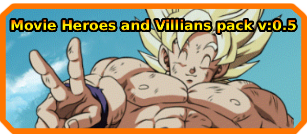 Movie Heroes and Villains pack V: 0.5