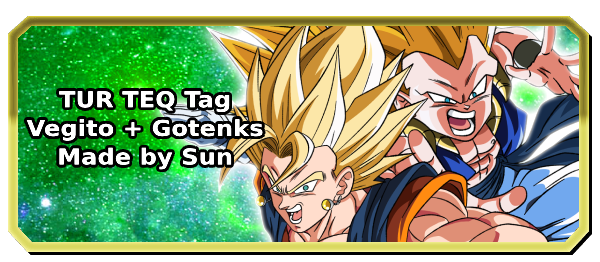 TUR TEQ Tag Vegito + Gotenks