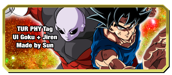 TUR PHY Tag UI Goku + Jiren Custom Unit