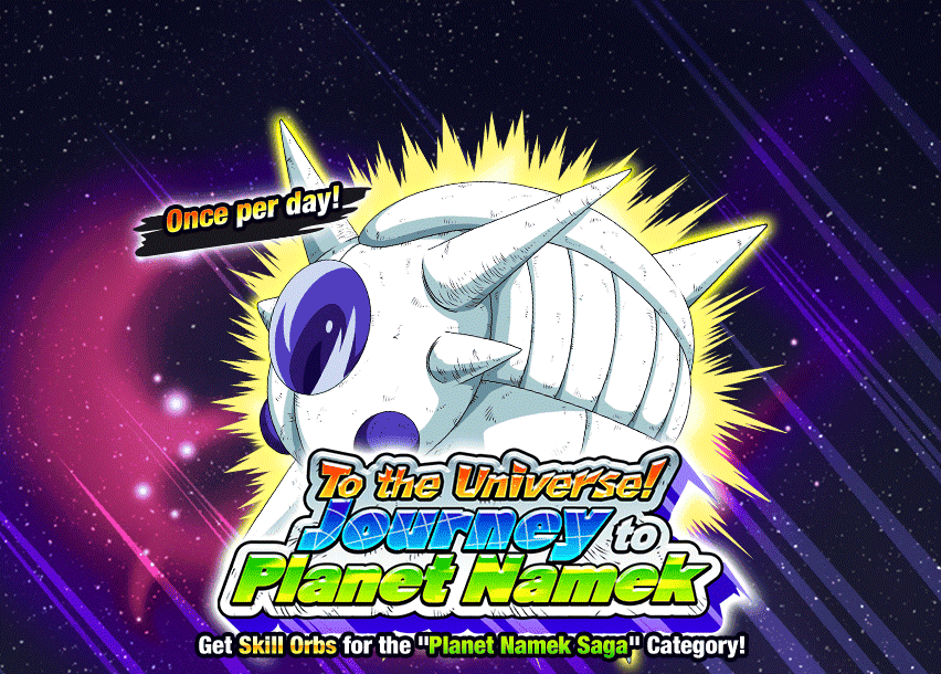 To the Universe! Journey to Planet Namek