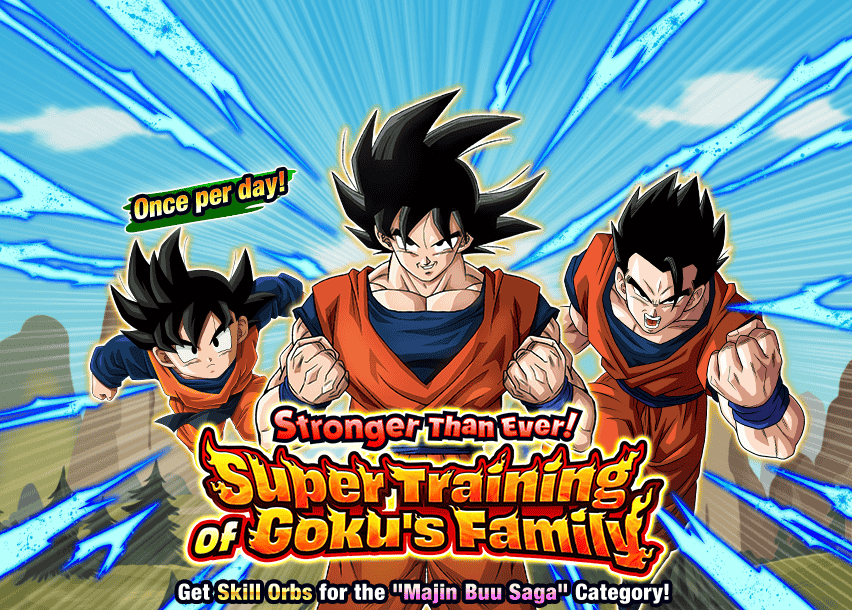 Stronger Than Ever! Super Training of Goku's Family