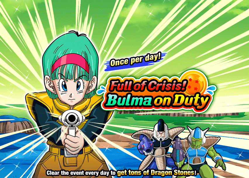 Full of Crisis! Bulma on Duty
