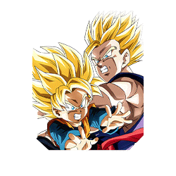SSJ Gohan (Teen) & 
SSJ Goten (Kid)