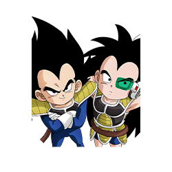 Vegeta (Kid) & Raditz (Kid)