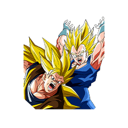 SSJ3 Goku & SSJ2 Vegeta