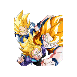 SSJ Goku & 
SSJ Vegeta & SSJ Trunks (Teen)